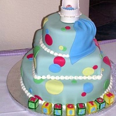 Lisa's Shower Cake
