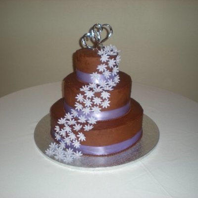 Chocolate And Fondant Daisy's