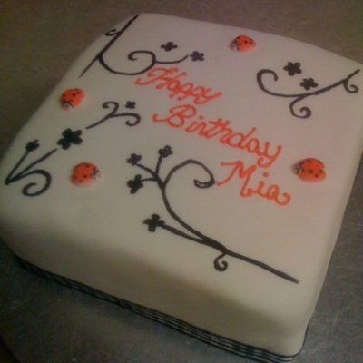 Mia's Birthday Cake