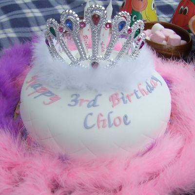Tiara Birthday Cake