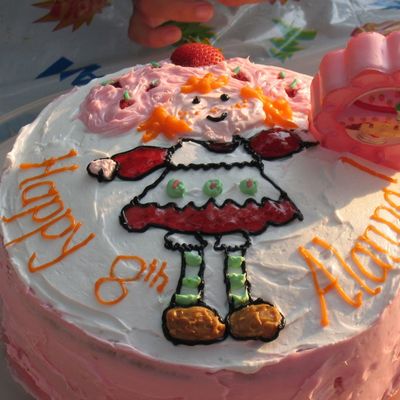 Strawberry Shortcake Cake