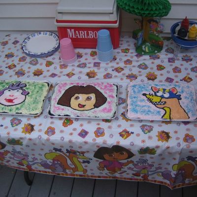 Dora The Explorer Cakes