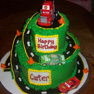 Race Car Cake