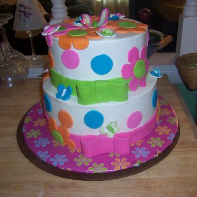 Butterflies And Flowers