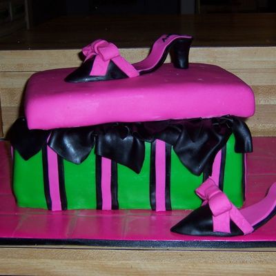 Shoe Box Cake