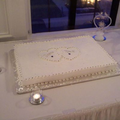 Wedding Sheet Cake