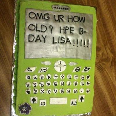 Cell Phone Cake