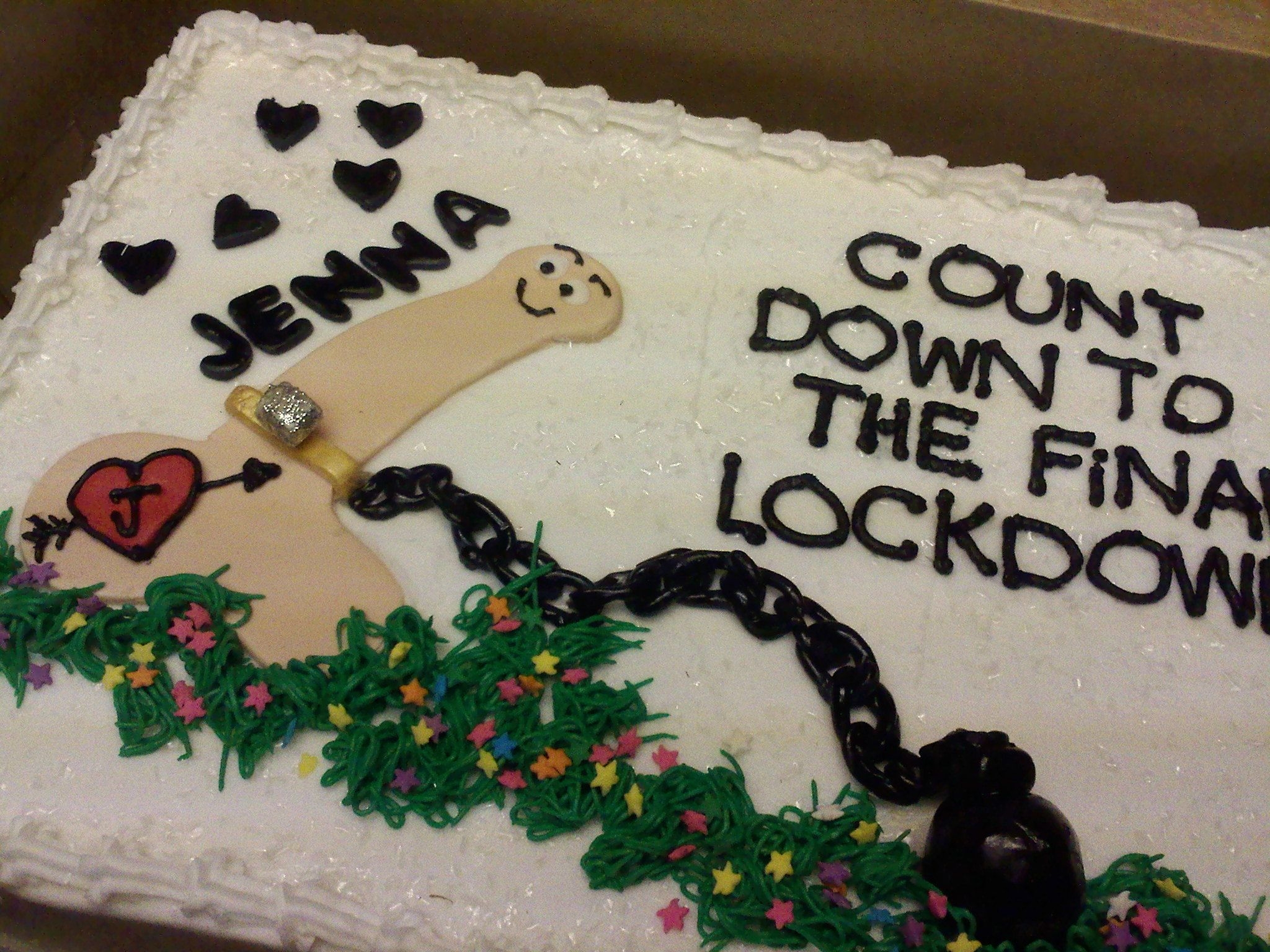 Jenna's Bachlorette Cake