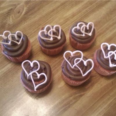 Heart Cupcakes