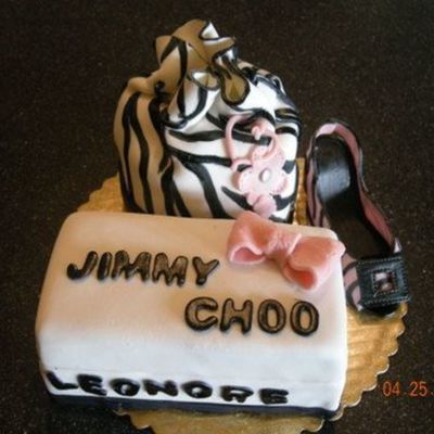 Zebra Stripe Bag & Shoe