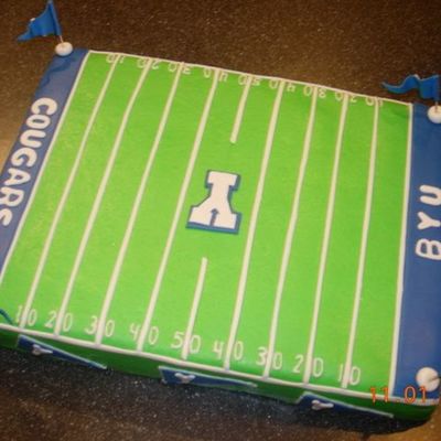 My First Sports Cake- Go U Of U!