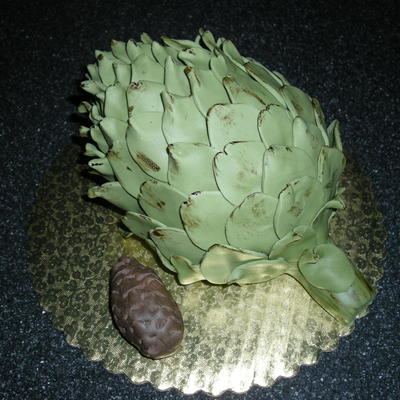 Artichoke/pinecone