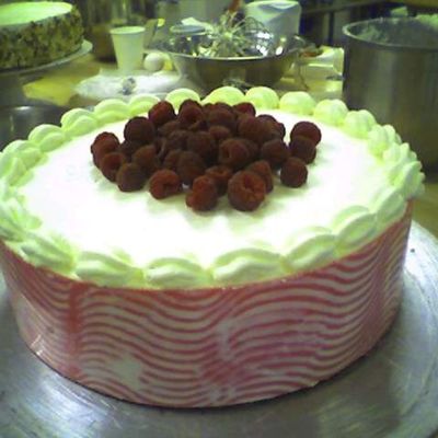 Raspberry Mousse Cake