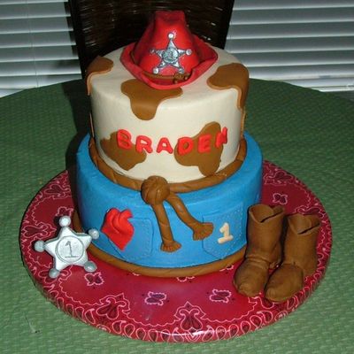 Cowboy Western First Birthday