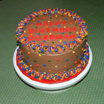 Just A Simple Birthday Cake For Man