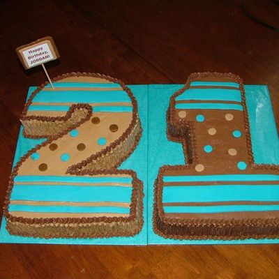 21St Birthday Cake