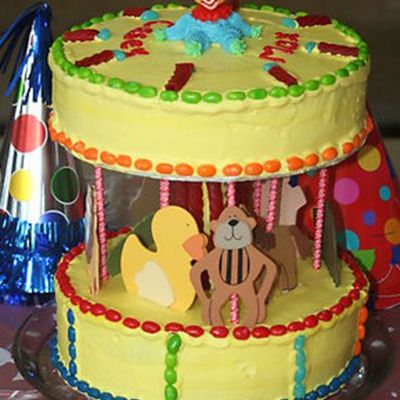 Carousel Cake