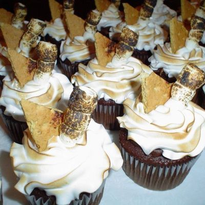 Smores Cupcakes