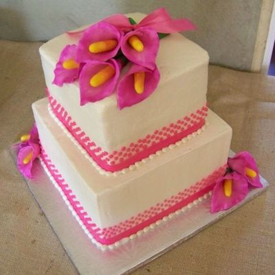 Hot Pink Calla Lilies