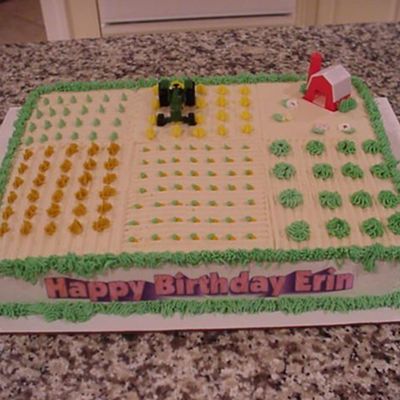 John Deere Farm Cake