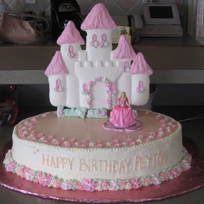 Princess Castle Cake