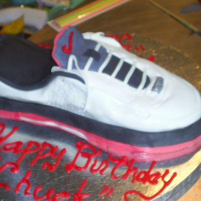 Nike Shoe Cake