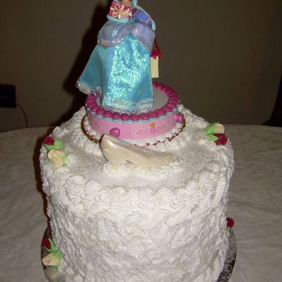 Bridal Shower Cinderella Cake