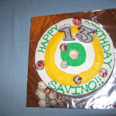 Son's 13Th Birthday Cake