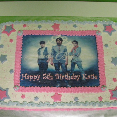 Jonas Brothers Cake