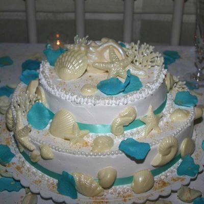Seashell Wedding Cake