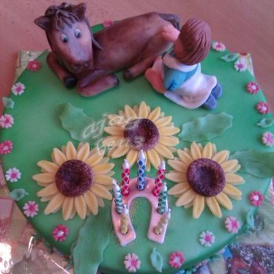 Cake With A Horse