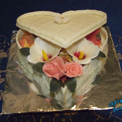 Hearth With Flowers