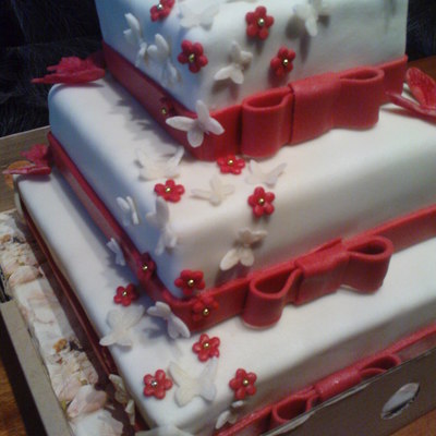 Wedding Set In Red-White