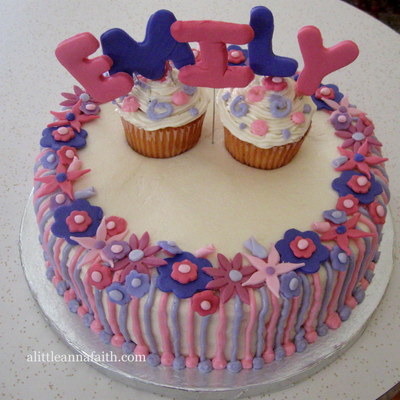 Girl's Birthday Cake