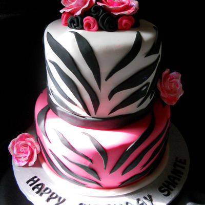 Zebra Cake