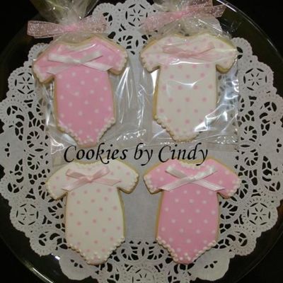 Pink Polka Dot Onesies