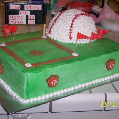 Baseball Cake