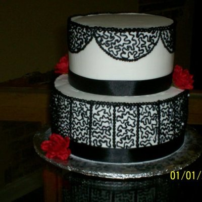Black And White Wedding