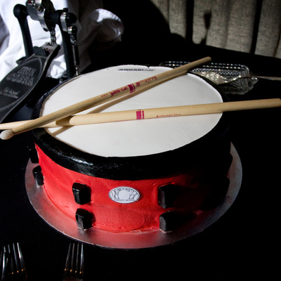 Snare Drum Cake