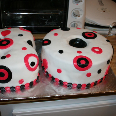 30Th In Pink Polka Dots