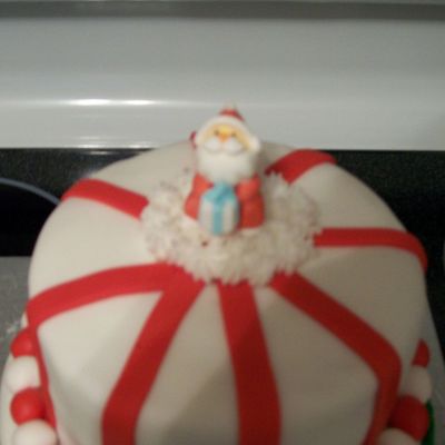 Top Of Christmas Cake