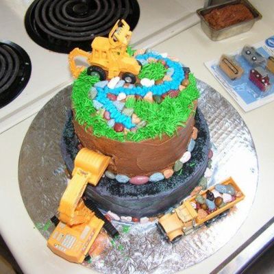 Birthday Cake - Under Construction