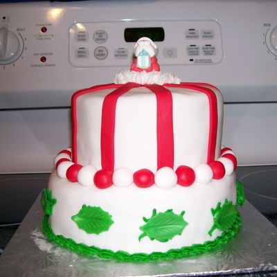 Santa Claus Christmas Cake