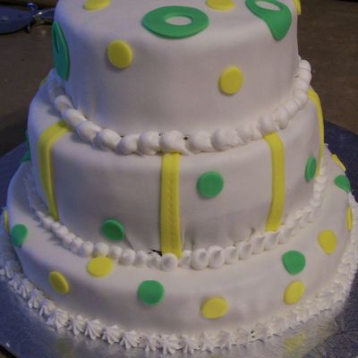 Psychedelic Farewell Cake