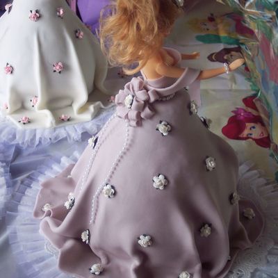 Barbie Cake ( Back View )