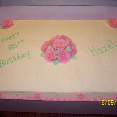 85Th Birthday Cake ( Strawberry)