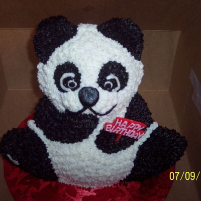 3D Panda Bear Cake