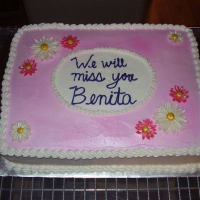 Farwell Party Cake