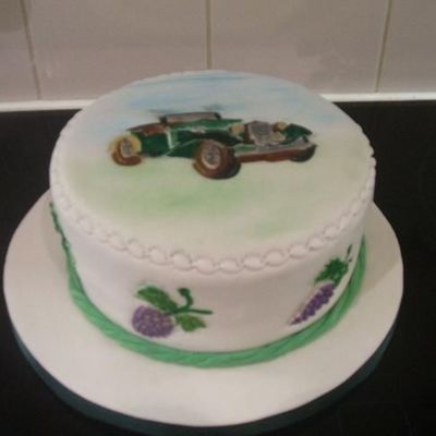 Gentleman's Birthday Cake