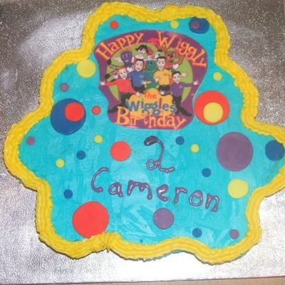 Wiggles Cupcake Cake
